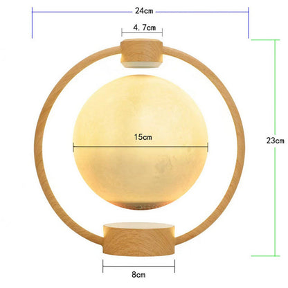 Floating Moon Bluetooth Speaker with LED Lights