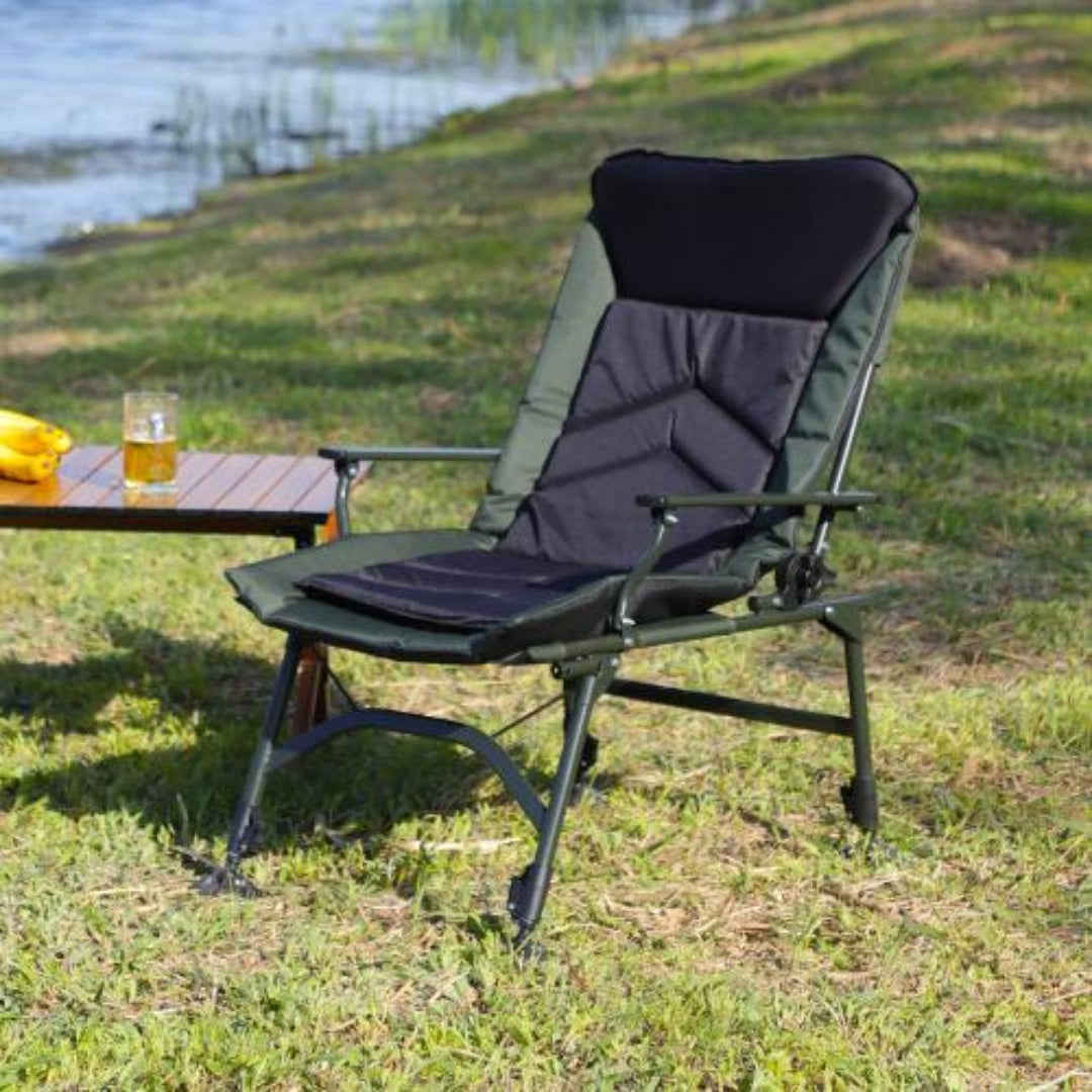 Folding Camping Recliner Chair with Footrest