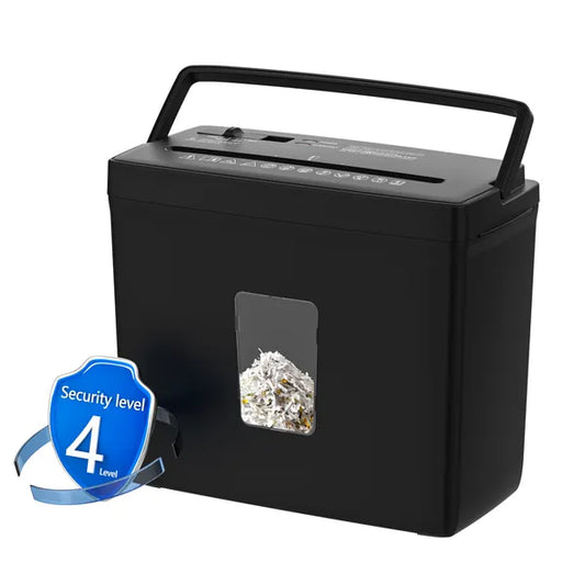 5-Sheet Crosscut Paper Shredder, P-4 Security