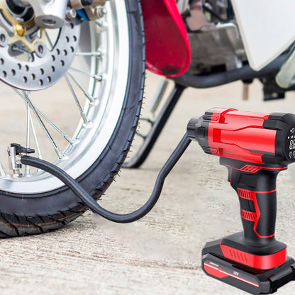 Cordless Tire Inflator, 150PSI with LED Light