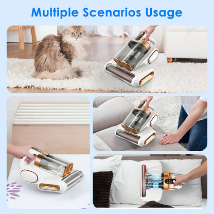 Mattress Vacuum Cleaner with UVC Light, 16KPa Suction