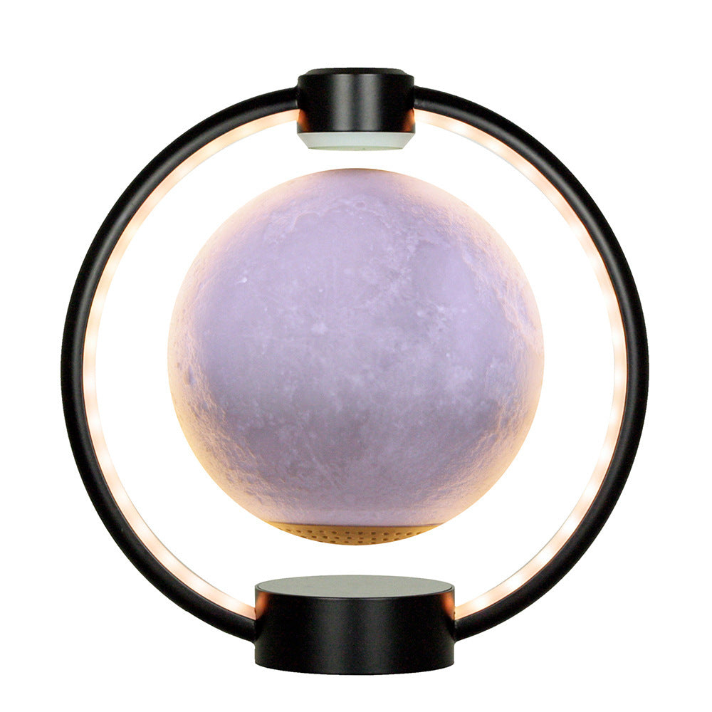 Floating Moon Bluetooth Speaker with LED Lights