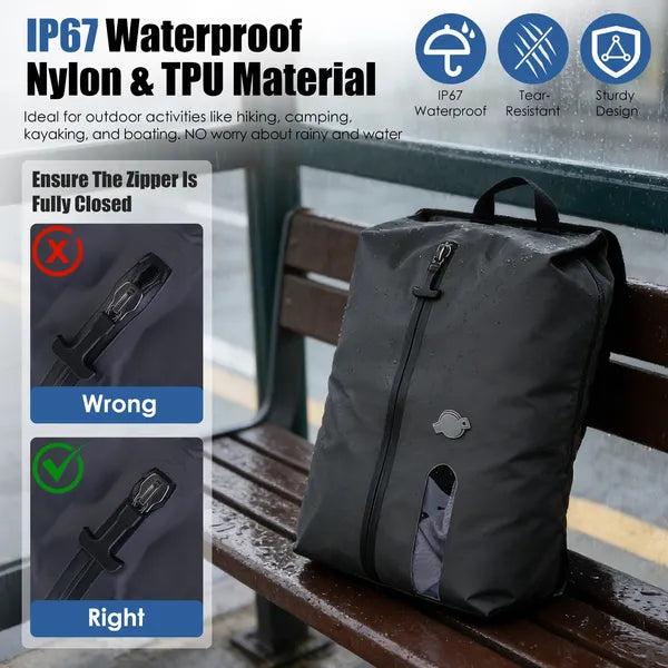 Vacuum Storage Bags with Electric Pump, Waterproof Packing Set