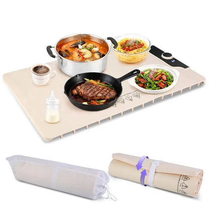 Electric Food Warming Mat, 14 Temp Levels, 10Hr Timer