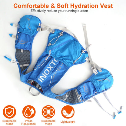 Hydration Vest Running Backpack with Water Bladders