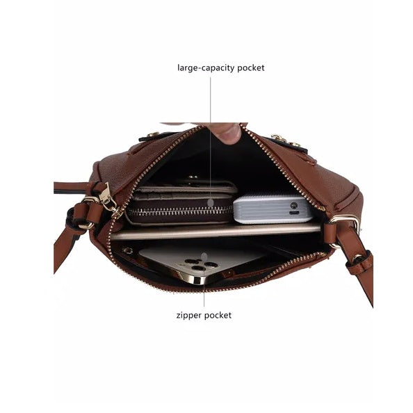 MKF Collection Essie Crossbody Bag, Vegan Leather