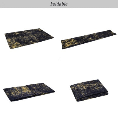 5x8 Washable Area Rug, Non-Slip Low-Pile
