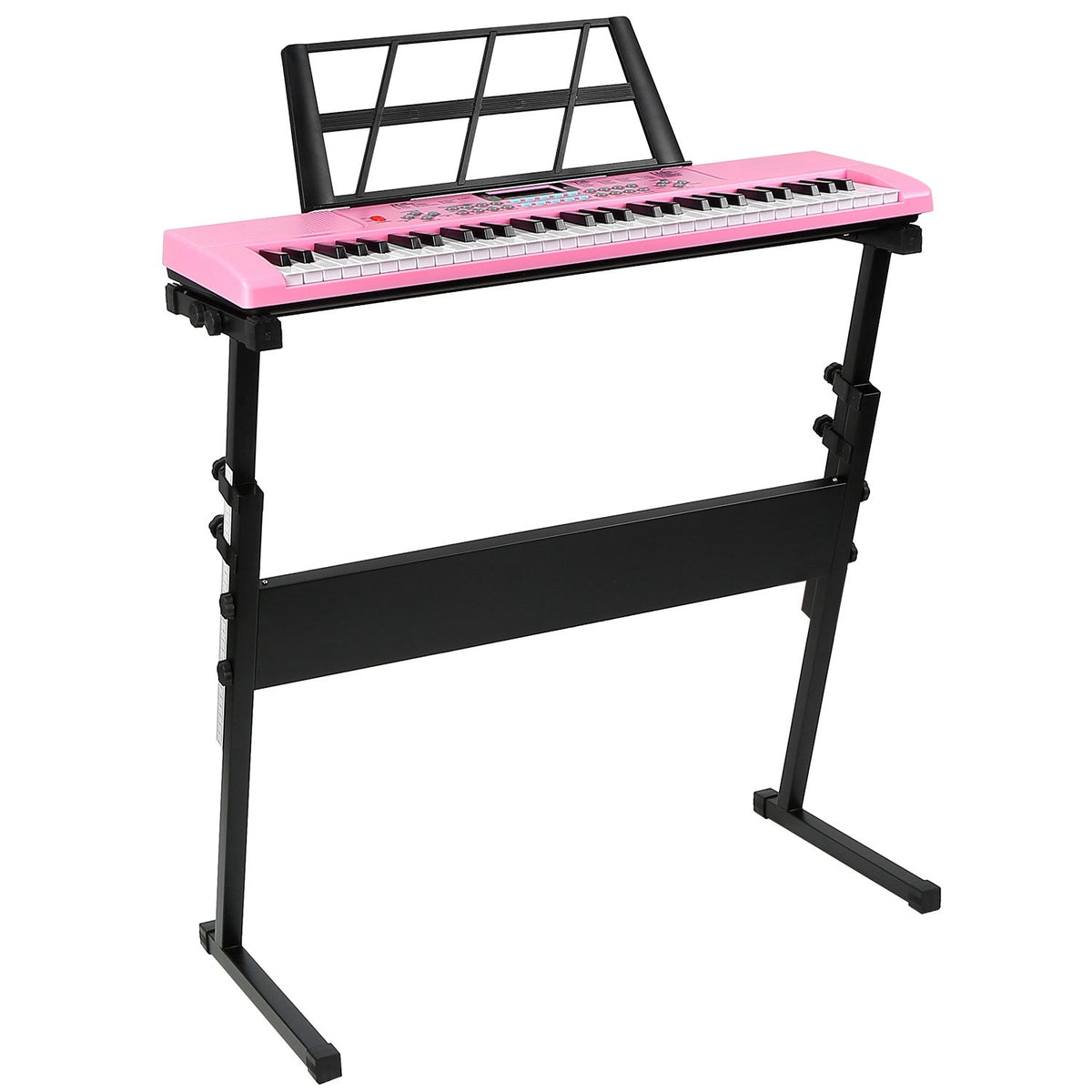 61-Key Electronic Keyboard with Stand & Microphone