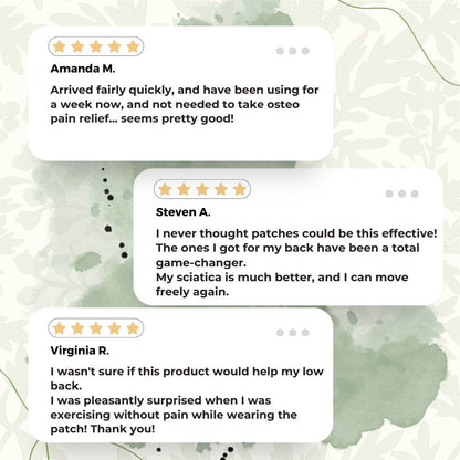 FlexiBack™️ - Natural Back Pain Patches.