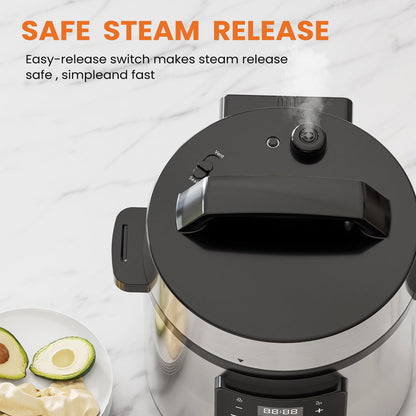 9-in-1 Electric Pressure Cooker & Multi-Cooker