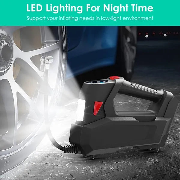 Portable Tire Inflator 120PSI with Digital Display