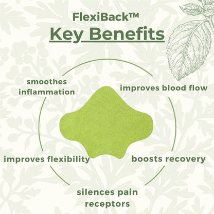 FlexiBack™️ - Natural Back Pain Patches.