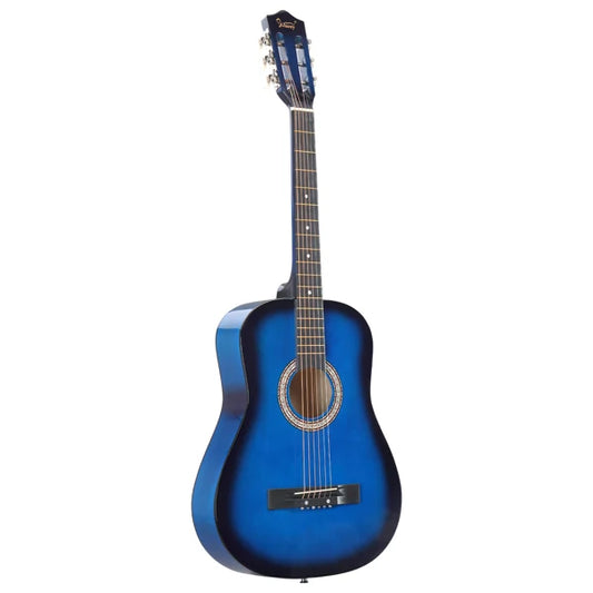 38-Inch Acoustic Guitar Kit with Case & Tuner