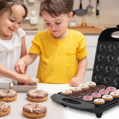 Mini Donut Maker Machine, 16-Hole Non-Stick