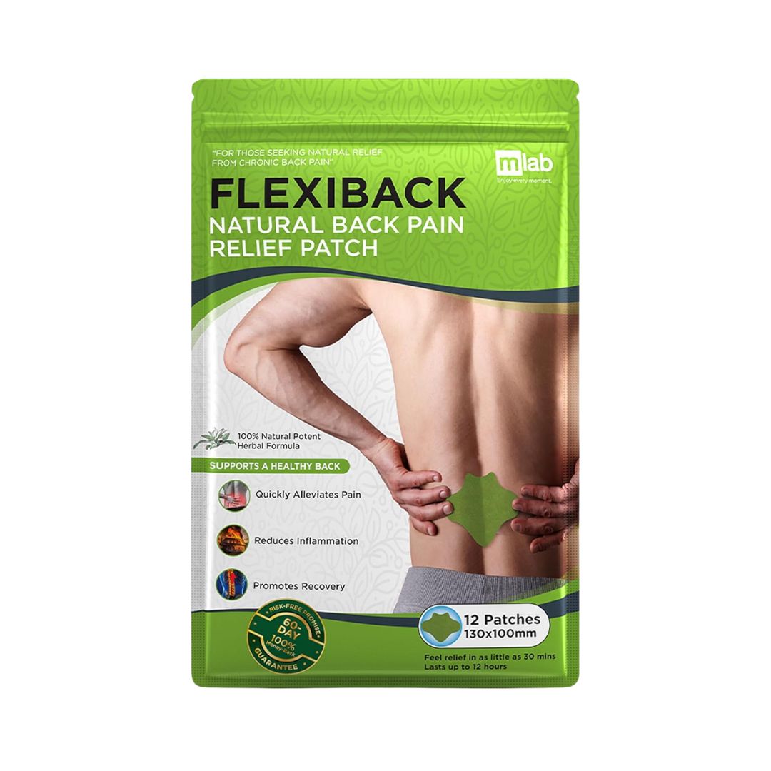 FlexiBack™️ - Natural Back Pain Patches.