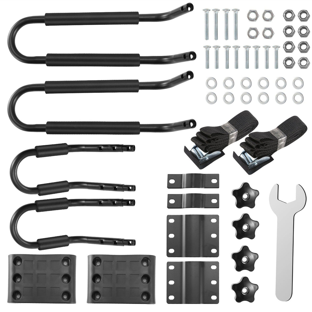 J-Bar Kayak Carrier, 220lb Roof Rack, Pair