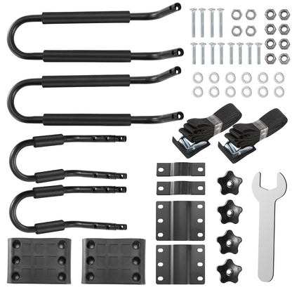 J-Bar Kayak Carrier, 220lb Roof Rack, Pair