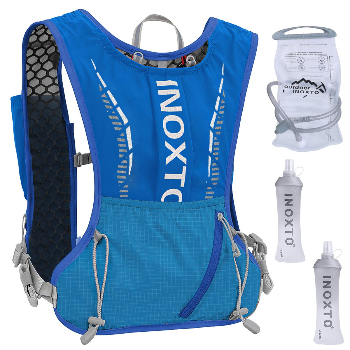 Hydration Vest Running Backpack with Water Bladders