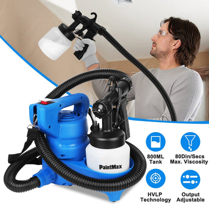 Electric Paint Sprayer, 800ML, HVLP 650W