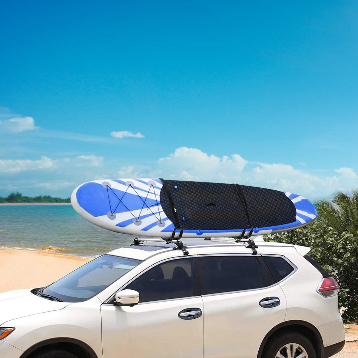 J-Bar Kayak Carrier, 220lb Roof Rack, Pair