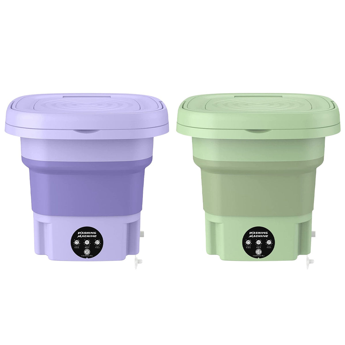 Portable Foldable Washing Machine, 8L, 3 Modes