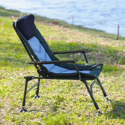 Folding Camping Recliner Chair with Footrest