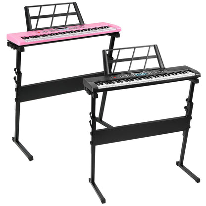 61-Key Electronic Keyboard with Stand & Microphone