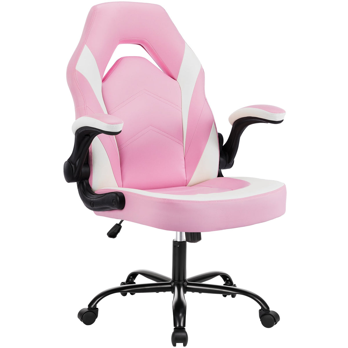 PU Leather Ergonomic Gaming Chair, Lumbar Support