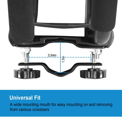 J-Bar Kayak Carrier, 220lb Roof Rack, Pair