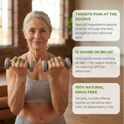 FlexiPatch™ - Arthritis Relief Heat Patches.